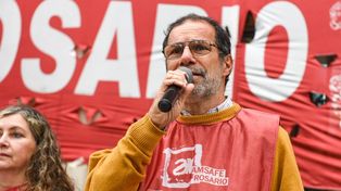 Juan Pablo Casiello, de Amsafé Rosario, reclamó un nuevo llamado para discutir salarios.