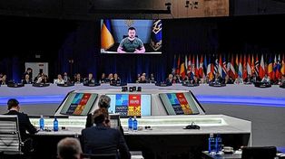 Volodimir Zelenski reprocha a la OTAN y le pide más armas
