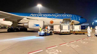 Despegó de China el avión de Aerolíneas que trae 904 mil vacunas para los docentes
