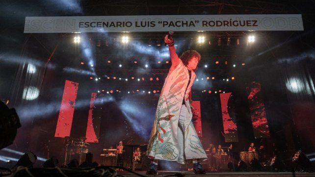 La Mona Jiménez cerró la primera noche de la Fiesta Nacional del Mate