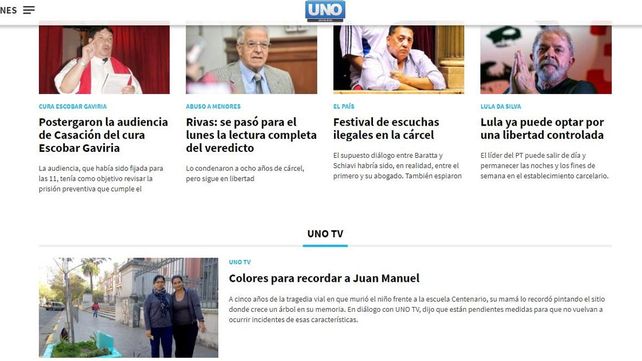 Tecnología digital al servicio de la información para los lectores de UNO