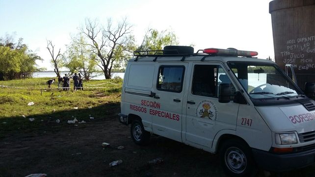 Pescadores encontraron restos humanos en cercanías de la ruta 168 Pescadores encontraron restos humanos en cercanías de la ruta 168
