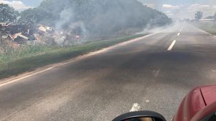 Al mal estado de la ruta 11, se le suma la desidia y el abandono