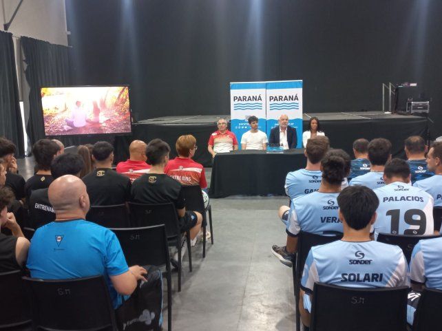 Presentación de la Liga Argentina en la Sala Mayo.