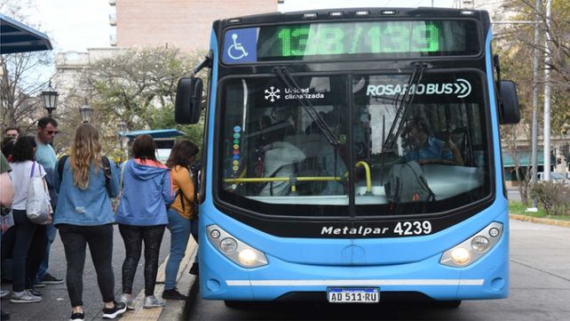 Los pasajeros tendrán transporte gratuito en Rosario por el Día de la Bandera.