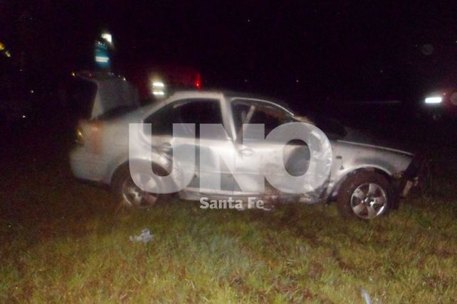 Murieron dos personas en un vuelco en el departamento San Justo