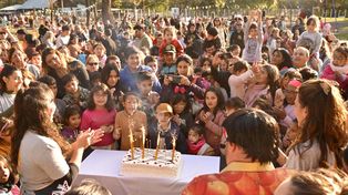 Un domingo en familia: La Granja del parque de Villa Gobernador Gálvez celebró un nuevo aniversario