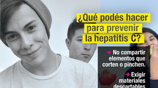 Campaña para difundir la importancia de hacerse el test de hepatitis