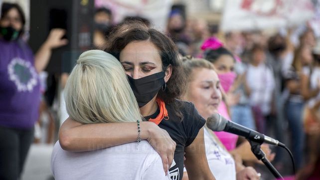 Postales del #8M en Paraná