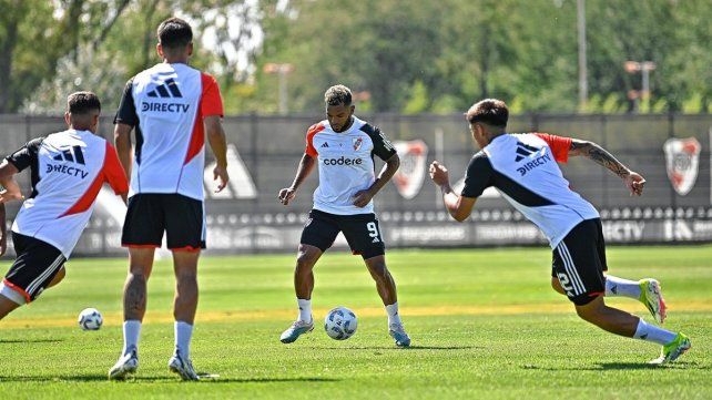 Miguel Borja será titular en River ante el Bicho de La Paternal.