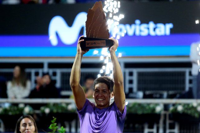 Sebastián Báez se coronó campeón en el Chile Open