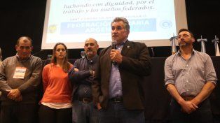 Electos. Marcelo Banchi, Carlos Achetoni y Elvio Guía.