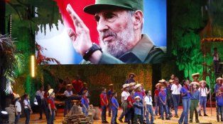 Raúl Castro celebró en Cuba el centenario del nacimiento de Fidel