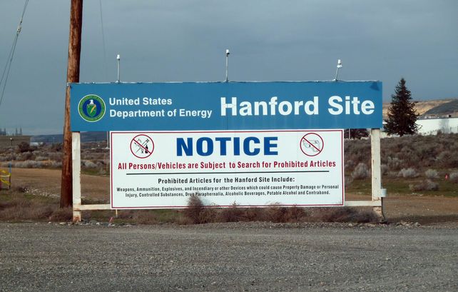 Hanford Site. No hay evidencia de fuga radiológica