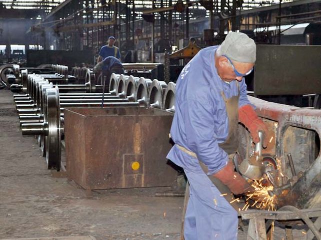 Más producción. La planta fue construida para fabricar vagones nuevos