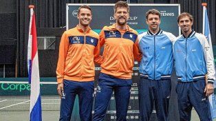 Se sorteó la fase de Copa Davis en la que Argentina enfrentará a Países Bajos.