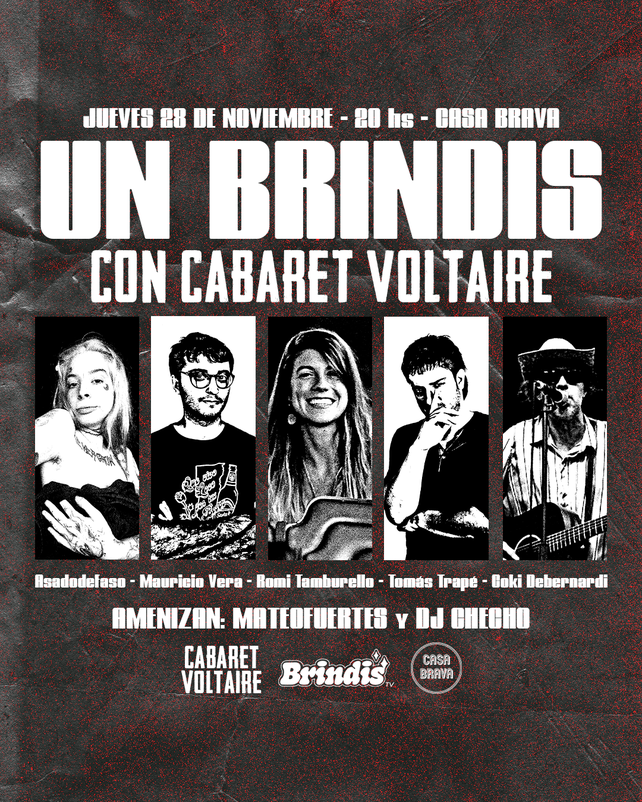 Un brindis con Cabaret Voltaire