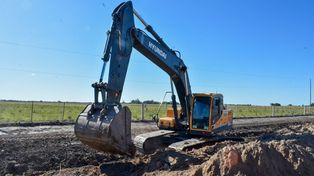 Obras ruta 32 entre Villa Ana y Tres Bocas.