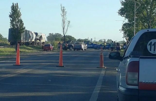 El accidente se produjo sobre la ruta 21