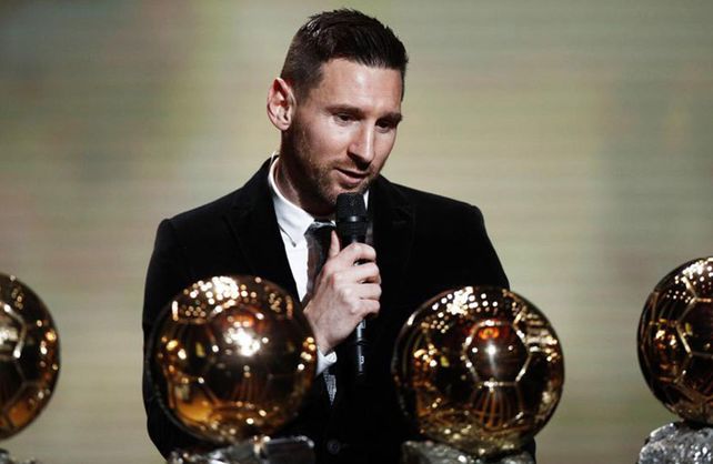 Se conoció la diferencia de votos por las que Messi se llevó el Balón de Oro