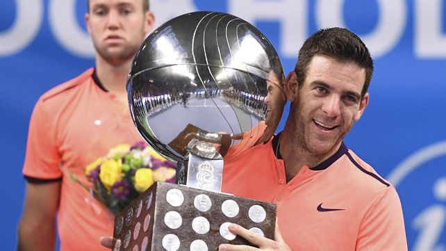 Del Potro se impuso en la final de Estocolmo y sumó su primer título del año