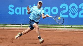 El tenis de la mano de Díaz Acosta le dio otra medalla a la Argentina.