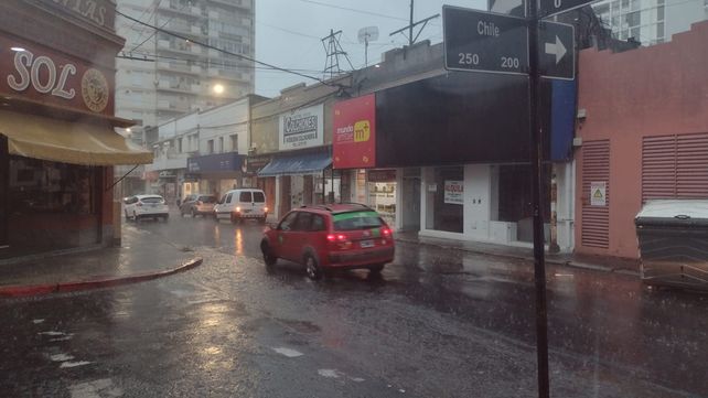 Alerta meteorológico por lluvias y granizo para Entre Ríos