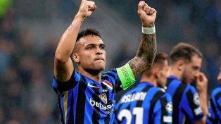 Martínez entró y colaboró en la goleada de Inter por Champions League