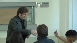 Elecciones en Caba: Milei votó