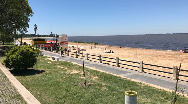 Así lucen las playas y solarium de Santa Fe en el inicio de temporada