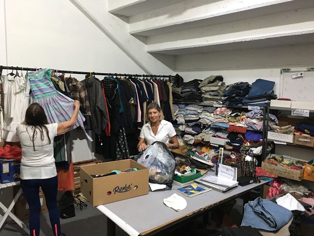 El boom de la Feria Americana llegó a la Fundación Manos Abiertas