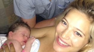 Luisana Lopilato fue mamá de un varoncito
