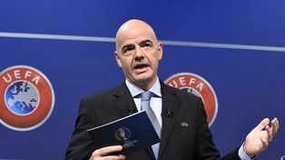 Gianni Infantino: Fue un día negro, dijo.