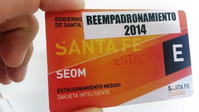 Estacionamiento Medido: ya son 10 mil las tarjetas reempadronadas