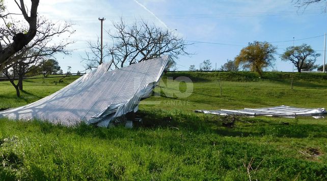 Dos clubes de la ciudad afectados por el temporal