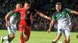 En la primera llegada del cotejo, Nueva Chicago se pone 1-0 arriba frente a Colón