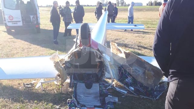 Falleció la piloto del planeador que se estrelló en el aeródromo de Esperanza