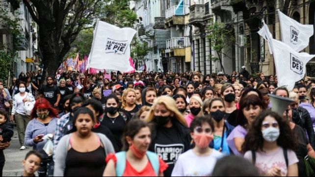 La marcha del 25N del año pasado fue multitudinaria.