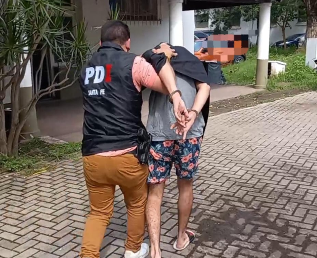El sospechoso por el ataque al presidente comunal de Alvear fue detenido por personal de PDI en Villa Gobernador Gálvez.