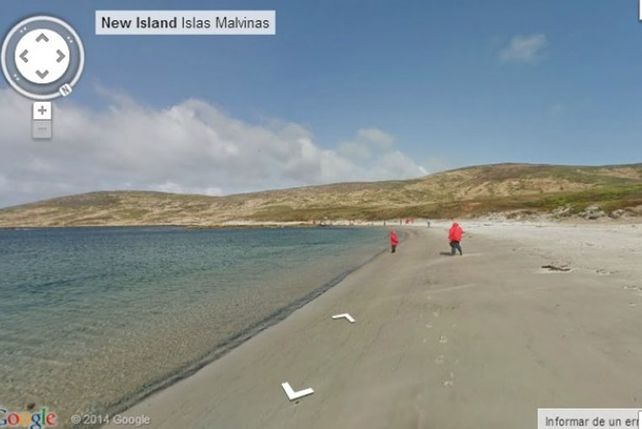 Ahora también podés recorrer las Malvinas con Street View