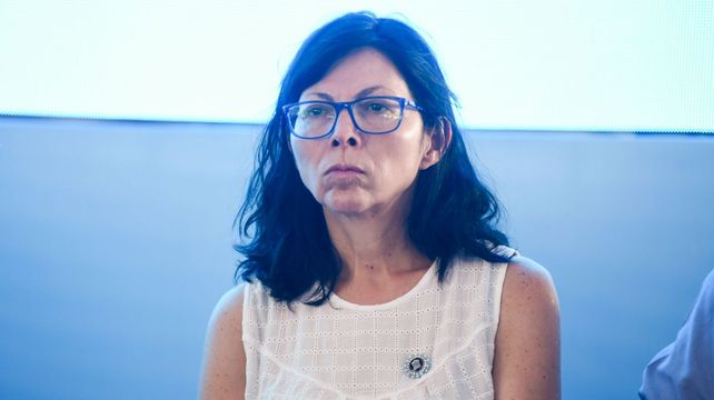 La presidenta del Banco Nación