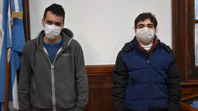 Federico Mierez y Julián Cabrera