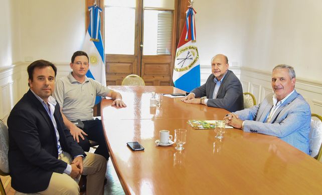 El gobernador Perotti se reunió con directivos de Agricultores Federados Argentinos (AFA).