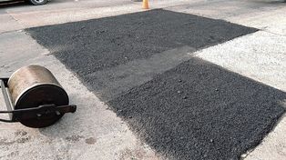 Trabajos de bacheo