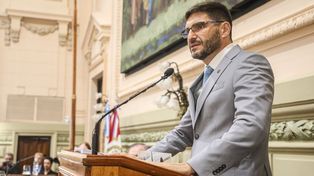 Seguridad y educación, dos terrenos donde el discurso de Pullaro defendió un sistema de gestión basado en premios y castigos.&nbsp;
