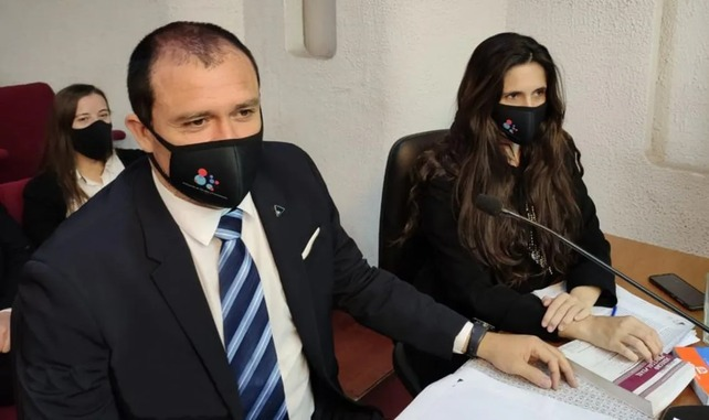 Los fiscales Horacio Puyrredón y Mariana Vidal