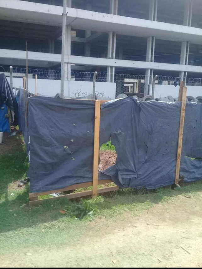 Las fotos que acompañan la denuncia y el pedido de informes del concejal