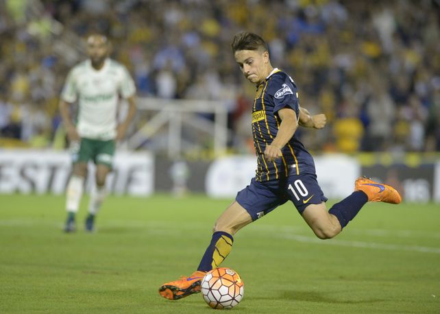 De zurda. Chuky Cervi fue uno de los destacados en el equipo del Chacho Coudet.