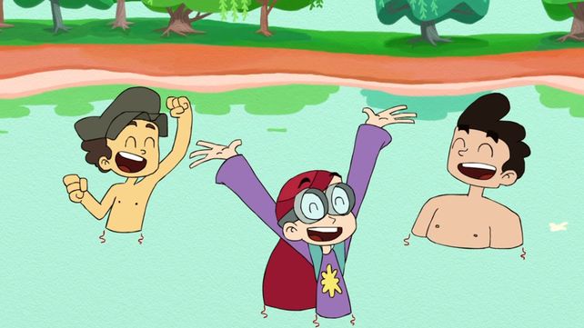 Los dibujos animados se proponen concientizar sobre el cuidado de la naturaleza.