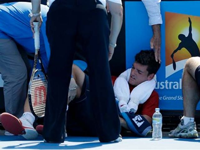 Vi a Snoopy, dijo el tenista que alucinó con el calor de Australia